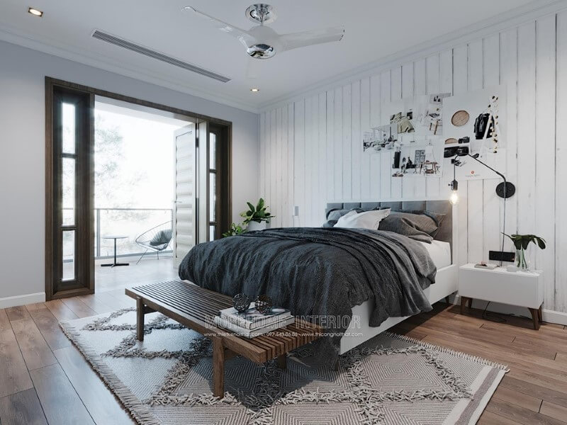 Giường ngủ chung cư hiện đại Giường ngủ chung cư hiện đại