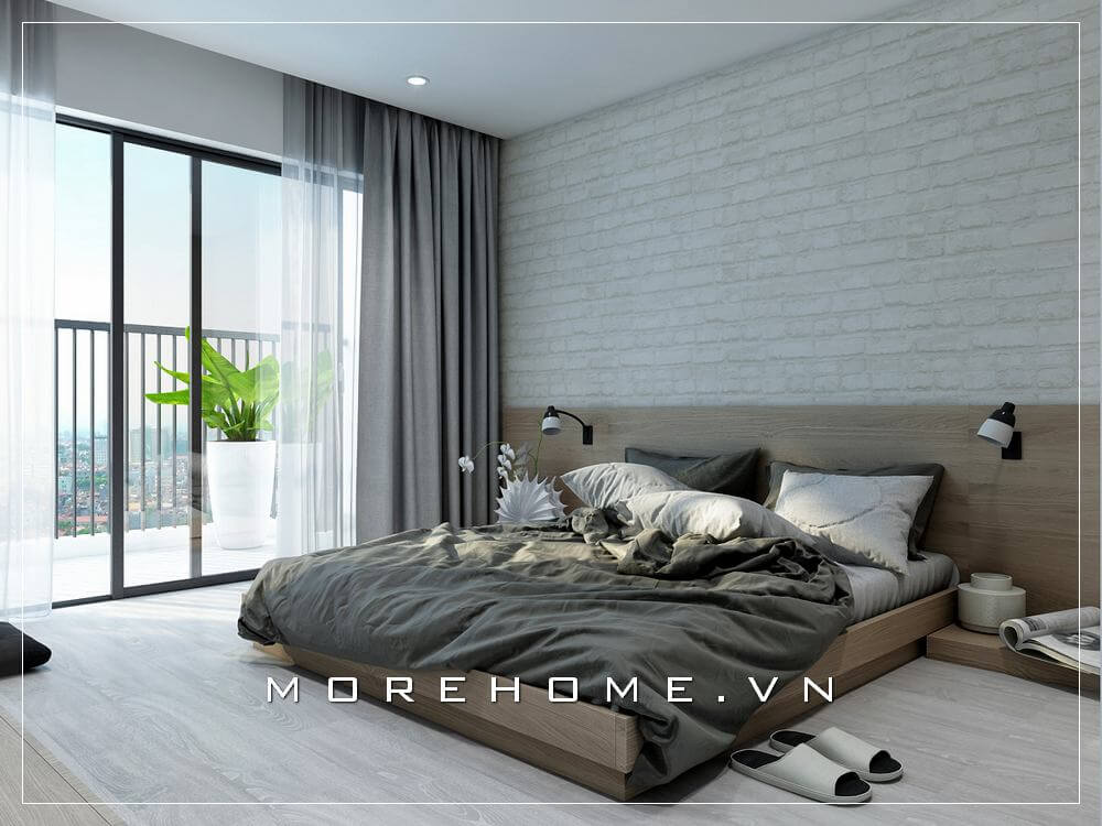Giường ngủ chung cư hiện đại Giường ngủ chung cư hiện đại